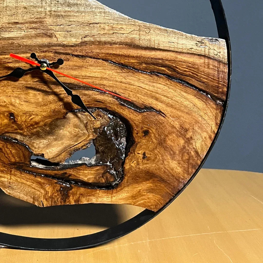 The Horizon Live Edge Clock - Woodistan