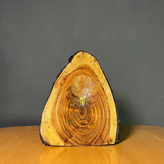 The Summit Lamp – Handcrafted Live Edge Lamp - Woodistan