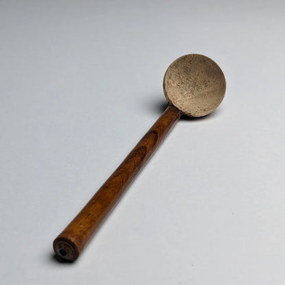 Handcrafted Wooden Sugar Pot with Lid & Spoon