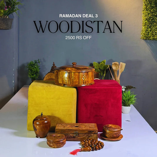 Ramadan Deal 3 – Iftar Serving & Everyday Essentials - Woodistan