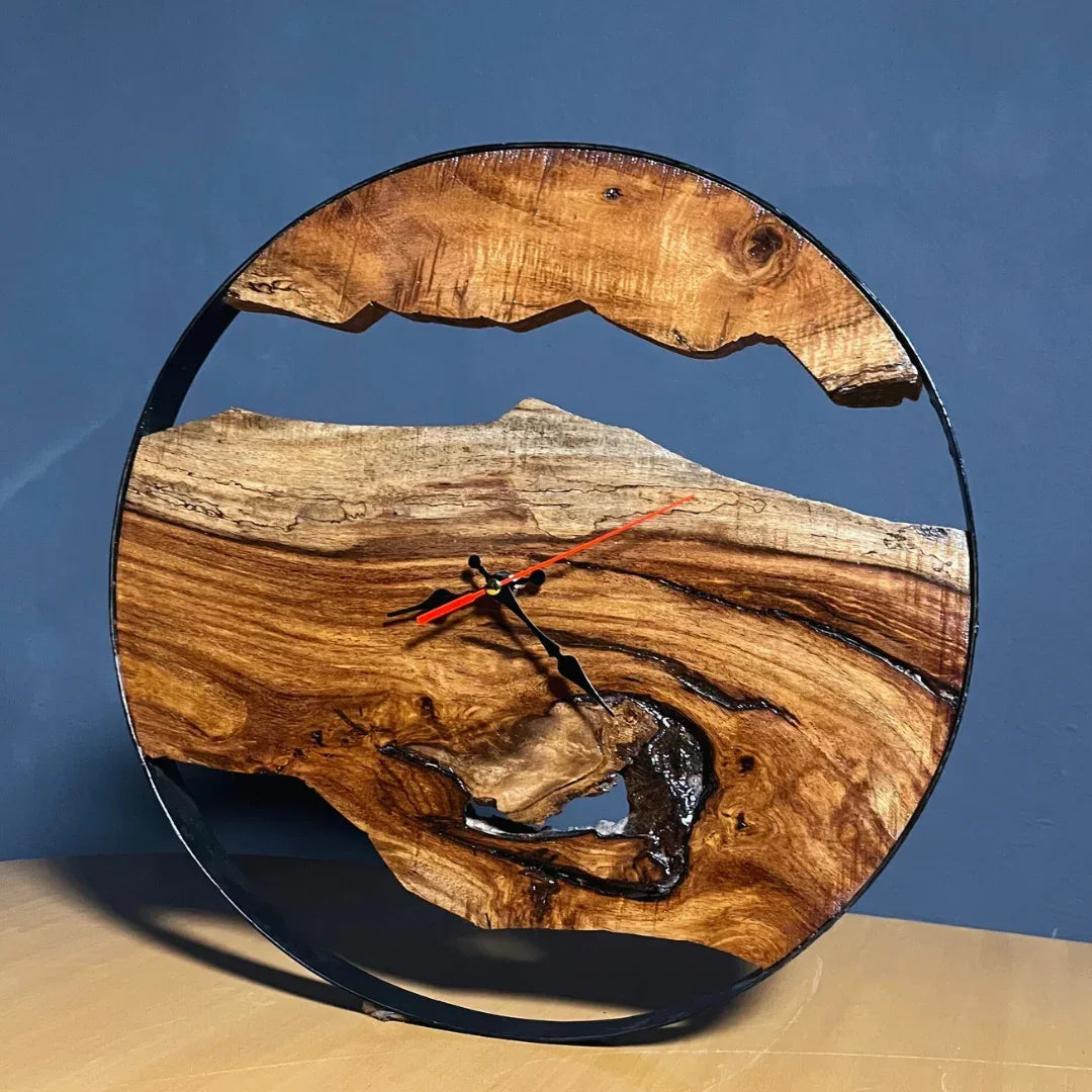 The Horizon Live Edge Clock - Woodistan