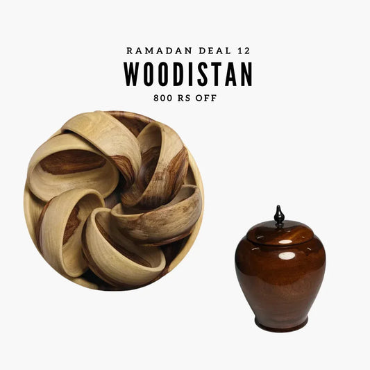 Ramadan Deal 12 – Iftar Serving Essentials Set - Woodistan