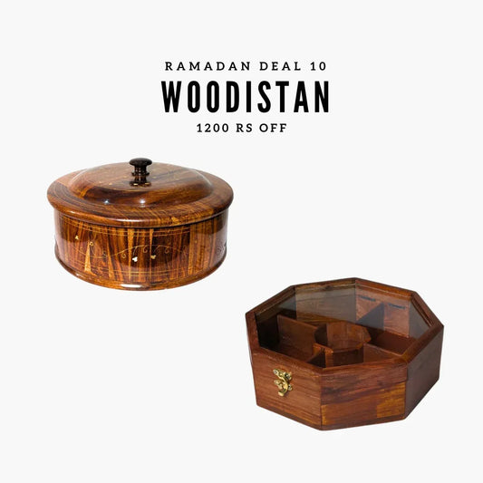 Ramadan Deal 10 – Warm Serving & Smart Storage Combo - Woodistan