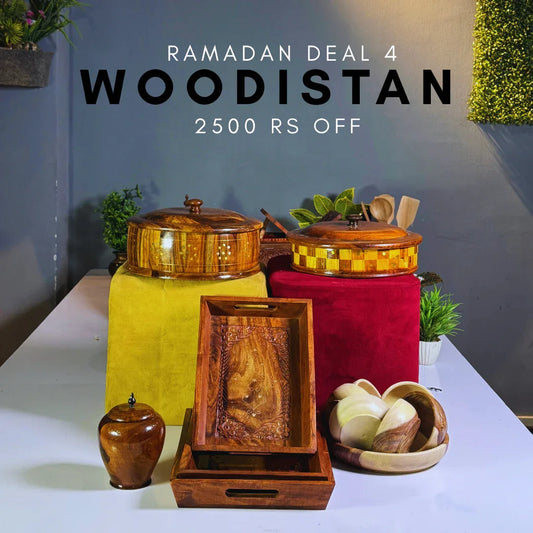 Ramadan Deal 4 – Iftar Serving & Hosting Essentials - Woodistan