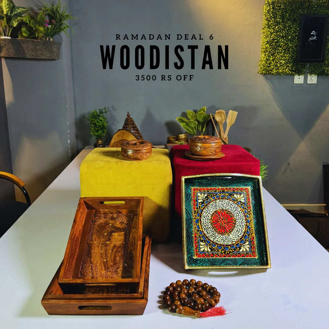 Ramadan Deal 6 – Elegant Serving &amp; Spiritual Essentials - Woodistan
